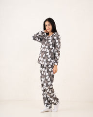 Women pandas fleece pajama