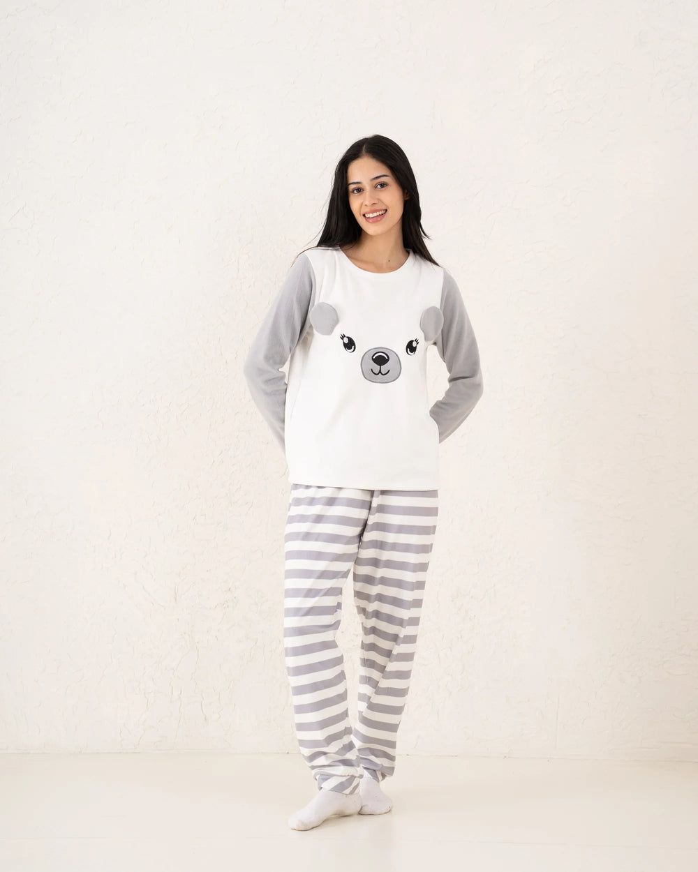 Panda Fleece Pajama - Venti