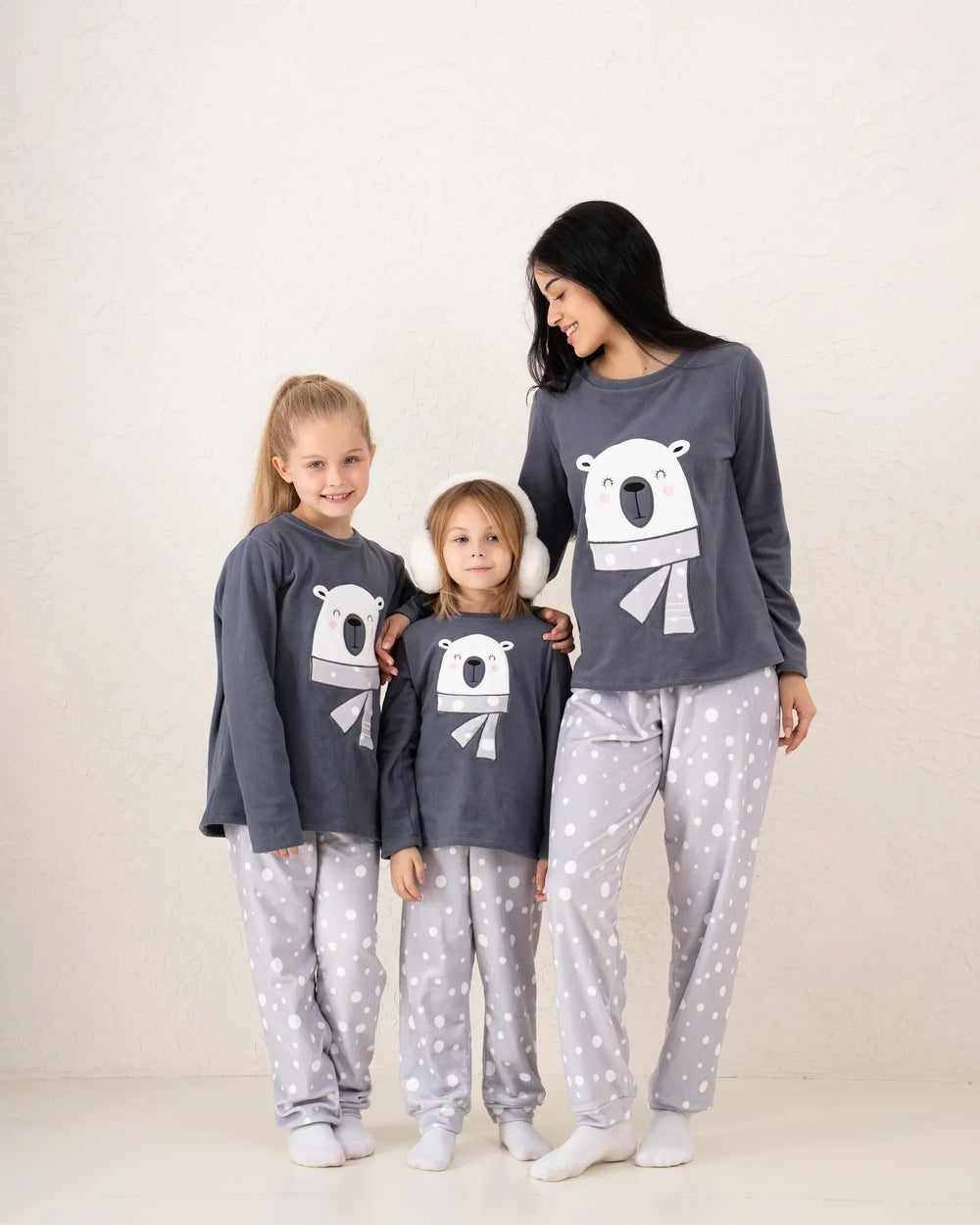 Polar Print Fleece Pajama Set - Venti
