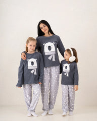 Polar Print Fleece Pajama Set - Venti