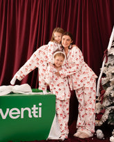 Bows Fleece Pajama - Venti