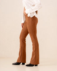 Women suede studded pants - Venti