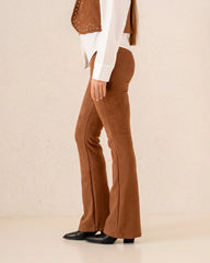 Women suede studded pants - Venti