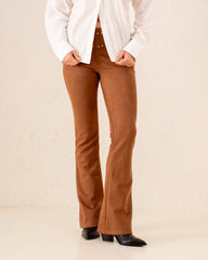Women suede studded pants - Venti