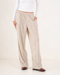 Women sparkles textured pants - Venti