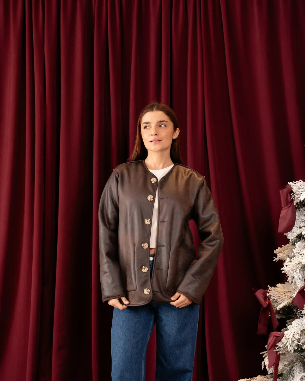 Reversible Double-Faced Leather Jacket - Venti