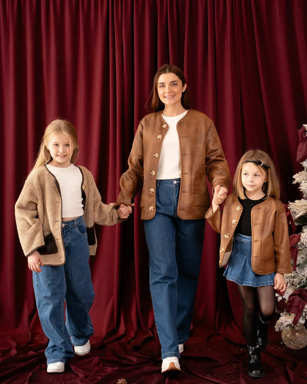 Double-Faced Reversible Leather Jacket - Venti