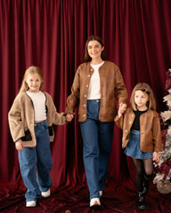 Double-Faced Reversible Leather Jacket - Venti