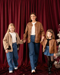 Double-Faced Reversible Leather Jacket - Venti