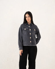 Women twill overshirt - Venti