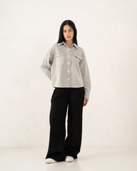 Women twill overshirt - Venti