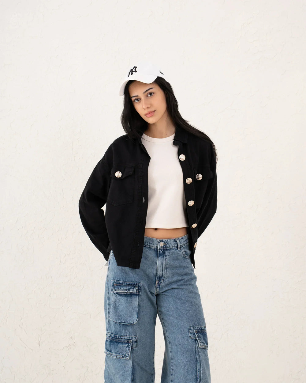 Women twill overshirt - Venti