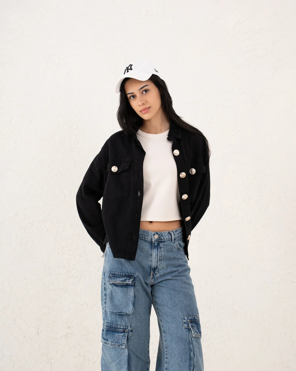 Women twill overshirt - Venti