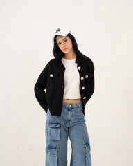 Women twill overshirt - Venti