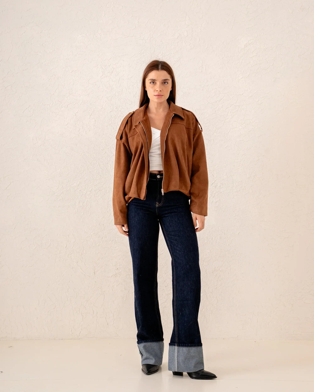 Women Suede jacket - Venti