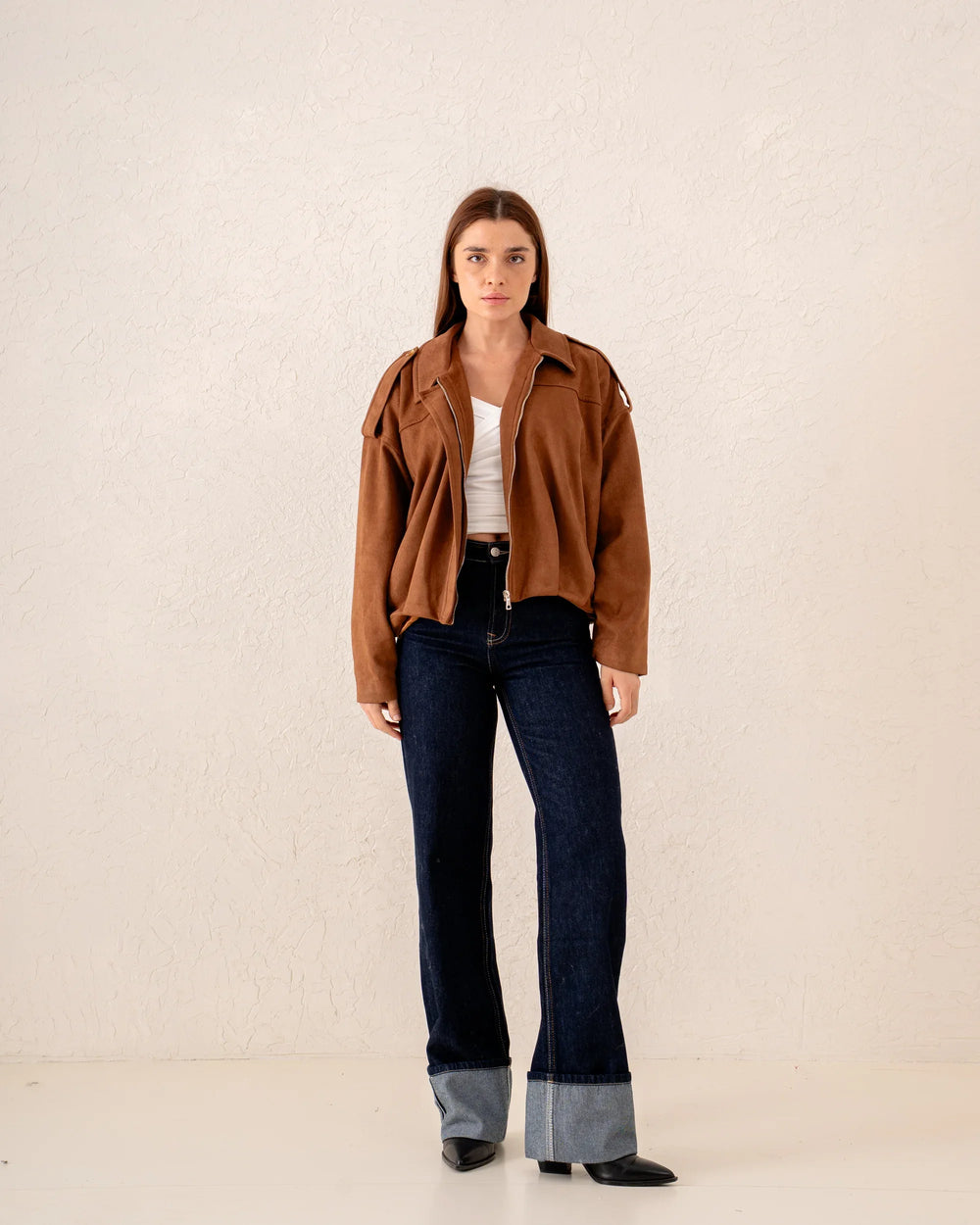 Women Suede jacket - Venti