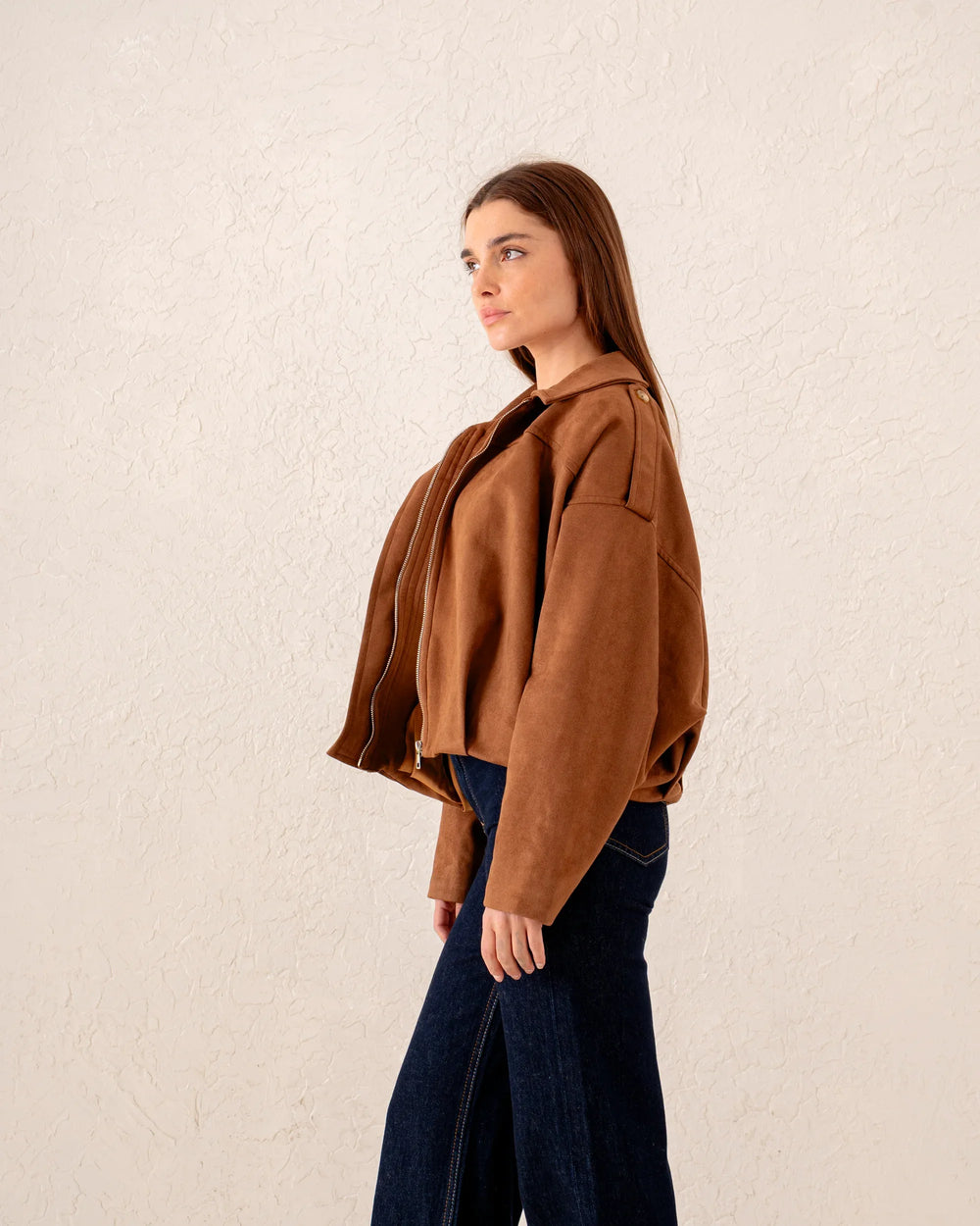 Women Suede jacket - Venti