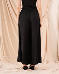 Women Flowy Pleats Pants