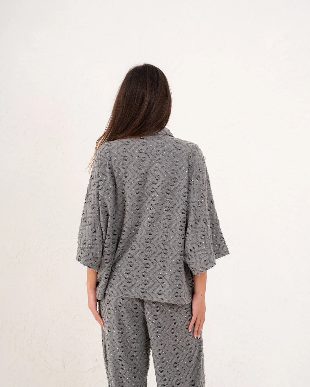 Women sparkles textured shirt - Venti