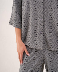 Women sparkles textured shirt - Venti