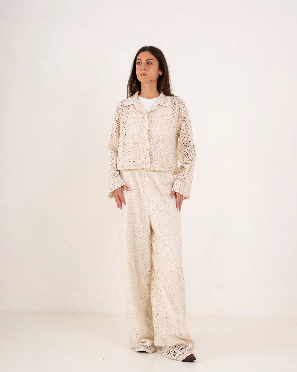 Soft Vow Lace shirt - Venti