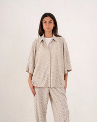 Women sparkles textured shirt - Venti