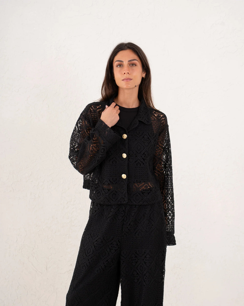 Soft Vow Lace shirt - Venti