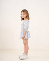 Girl embroidered smocked dress - Venti