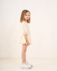 Girl embroidered smocked dress - Venti