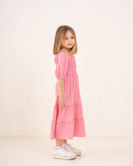 Girl maxi smocked dress - Venti