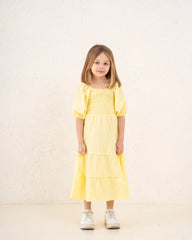 Girl maxi smocked dress - Venti