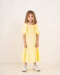 Girl maxi smocked dress - Venti