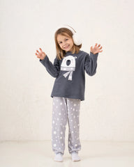 Polar Print Fleece Pajama Set - Venti