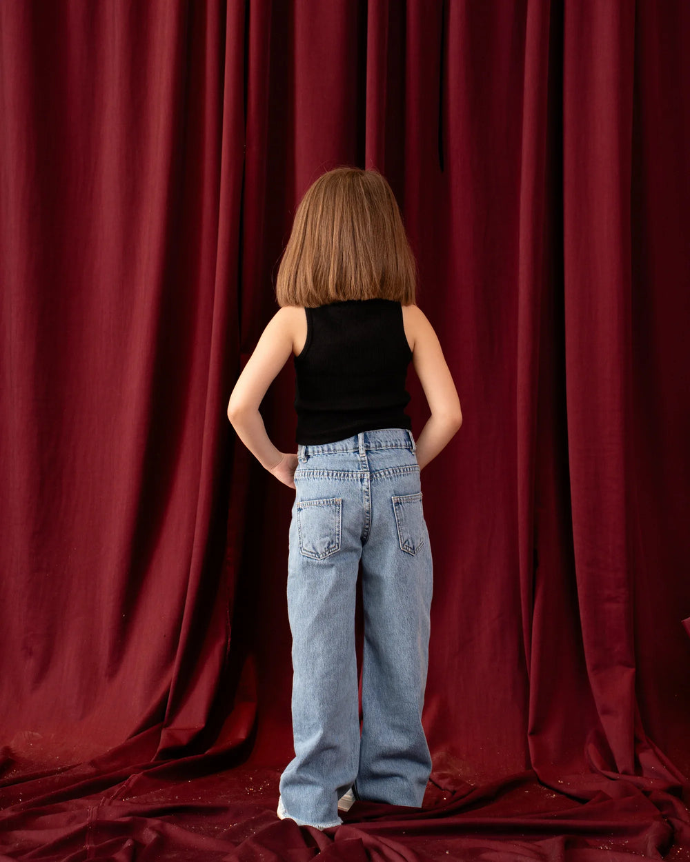 Girl pants straight leg pants - Venti