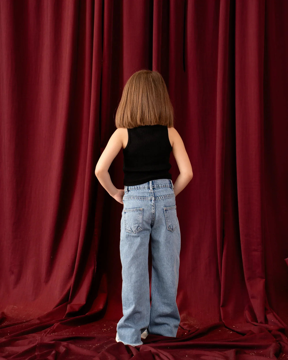 Girl pants straight leg pants - Venti