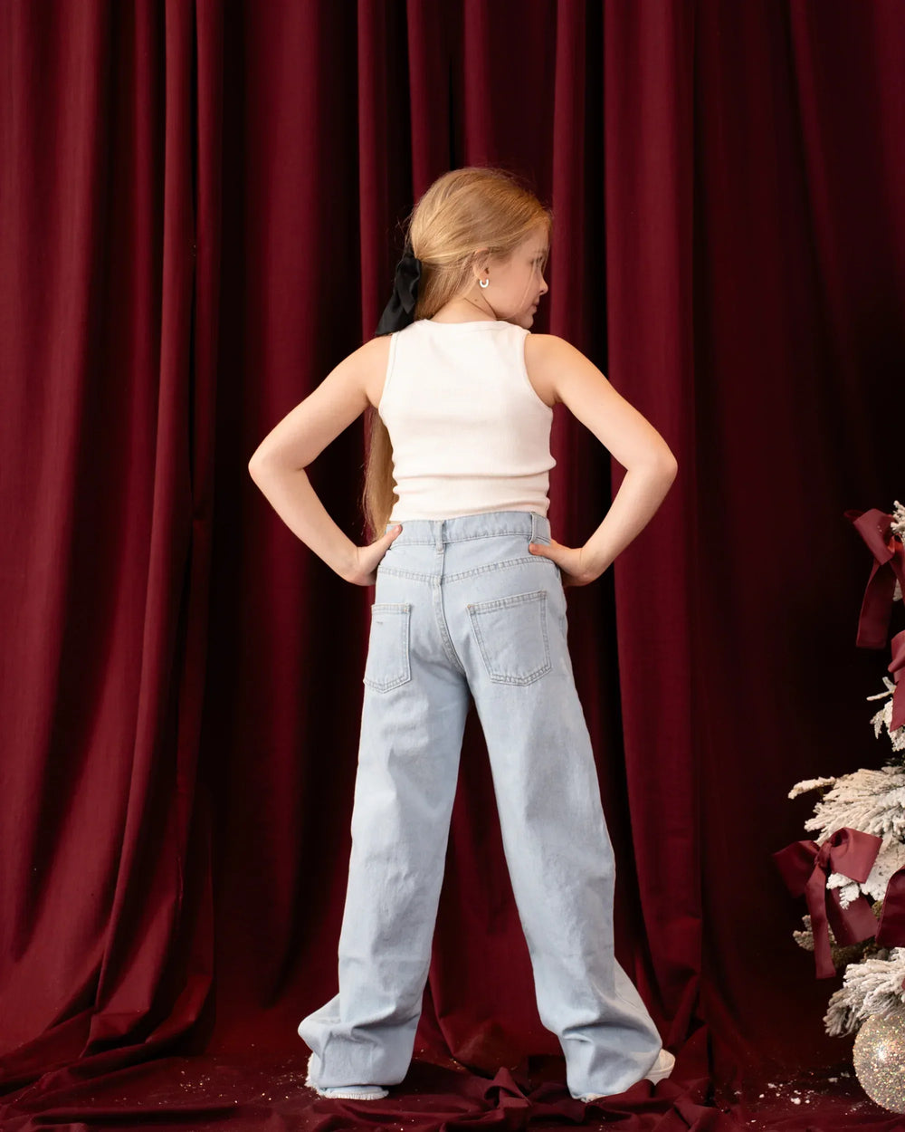 Girl pants straight leg pants - Venti