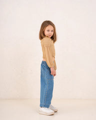 Girl studded denim pants - Venti