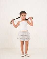 Girl ruffle cotton skirt - Venti
