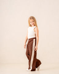 Girl nylon contrast pants - Venti