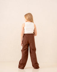 Girl nylon contrast pants - Venti