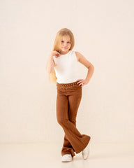 Girl studded suede pants - Venti