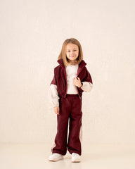 Girl nylon contrast pants - Venti