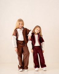 Girl reversible nylon jacket - Venti