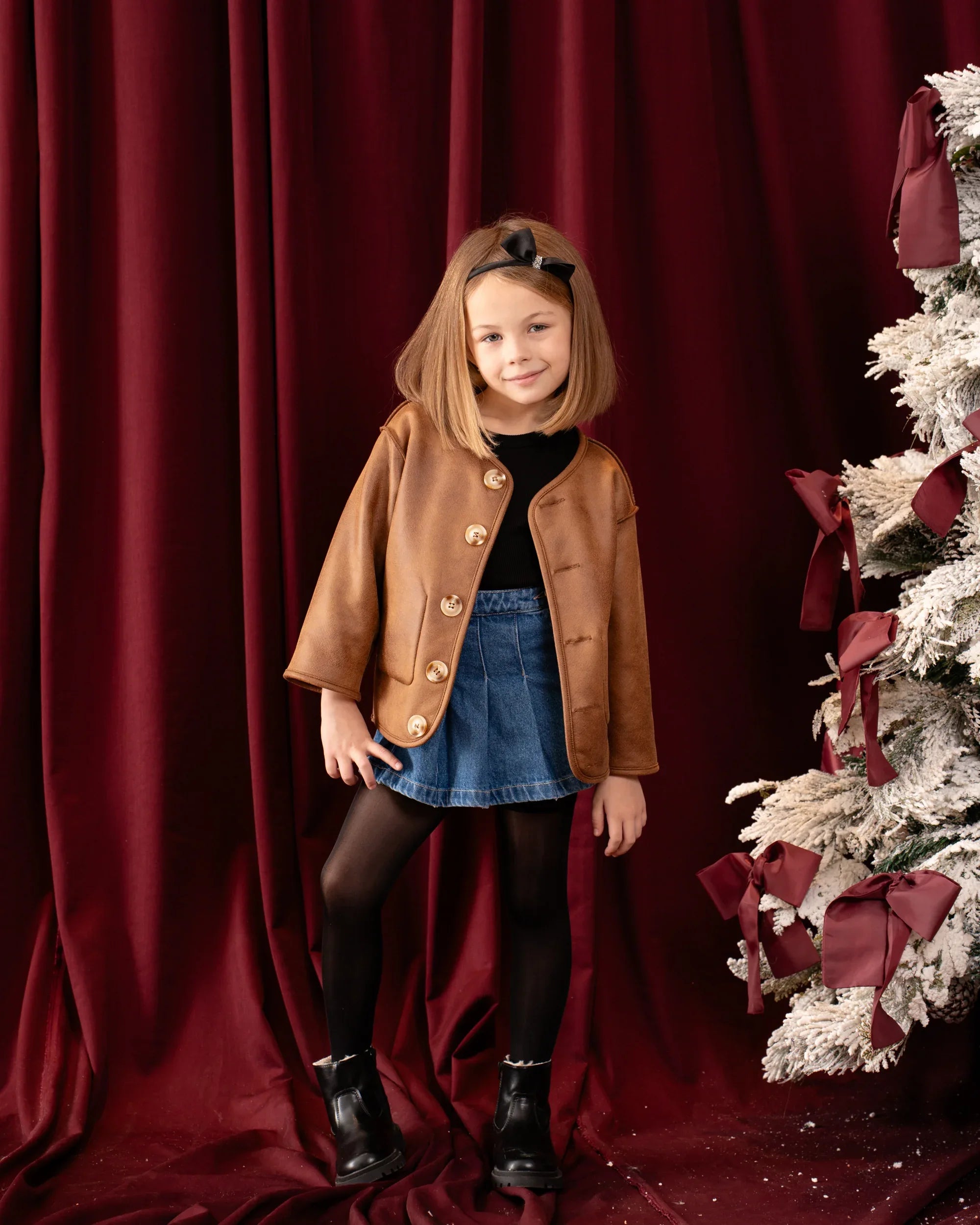 Double-Faced Reversible Leather Jacket - Venti