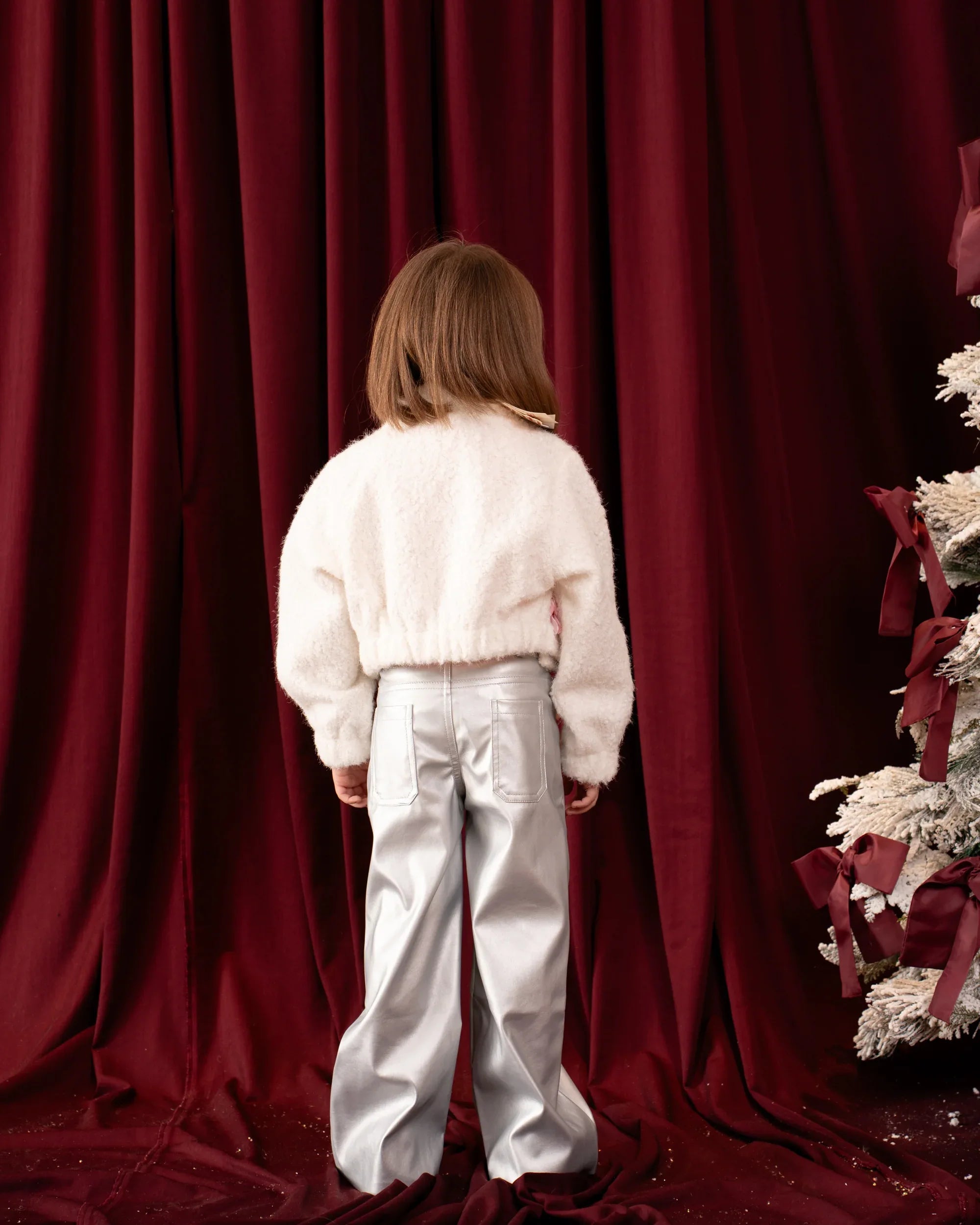 Textured Bow-Detail Jacket - Venti