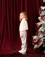 Textured Bow-Detail Jacket - Venti