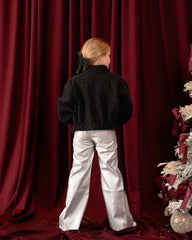 Textured Bow-Detail Jacket - Venti