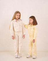 Girl embroidered jacket