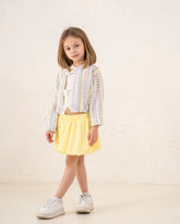 Girl colors open work top - Venti