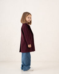 Sparkling Wool-Like Coat